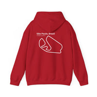 São Paulo Map Hoodie