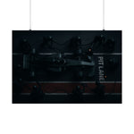 Pit Stop Satin Poster