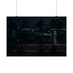 Pit Stop Satin Poster