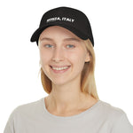 Monza Italy Plain Text Low Profile Baseball Cap