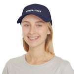 Monza Italy Plain Text Low Profile Baseball Cap