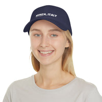 Monza Italy Plain Text Low Profile Baseball Cap