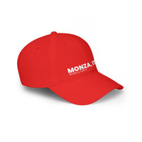 Monza Italy Plain Text Low Profile Baseball Cap