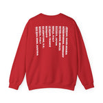 Track Names Crewneck