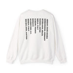 Track Names Crewneck