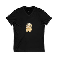 Racing Bear V-Neck Tee