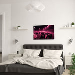 Midnight Pink Satin Poster