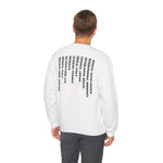 Track Names Crewneck