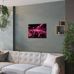 Midnight Pink Satin Poster