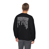 Track Names Crewneck