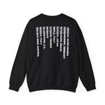 Track Names Crewneck