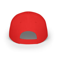 Monza Italy Plain Text Low Profile Baseball Cap