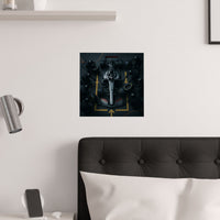 Pit Stop Satin Poster