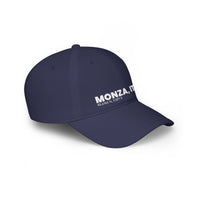 Monza Italy Plain Text Low Profile Baseball Cap